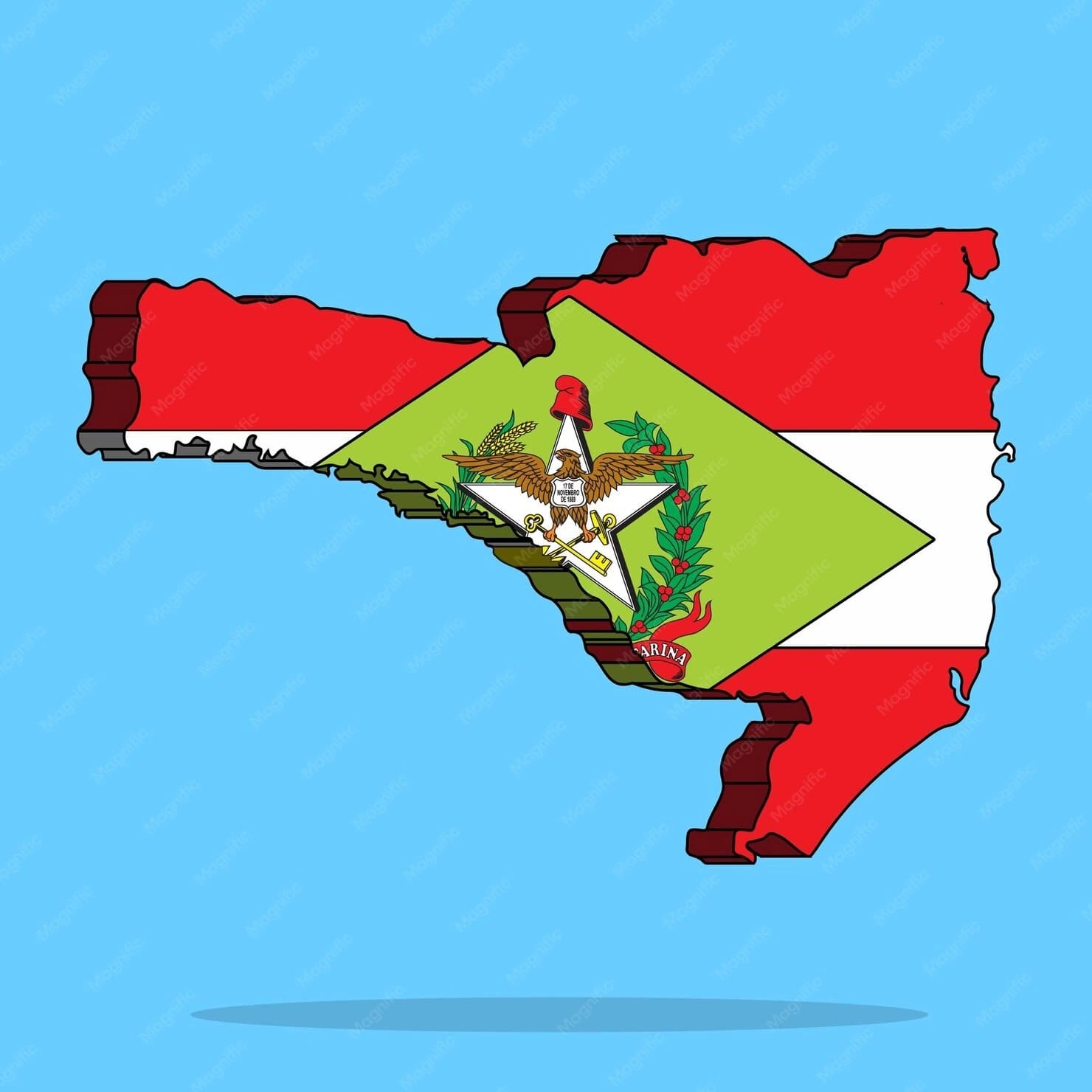 Santa Catarina é o estado do Brasil que mais cresce